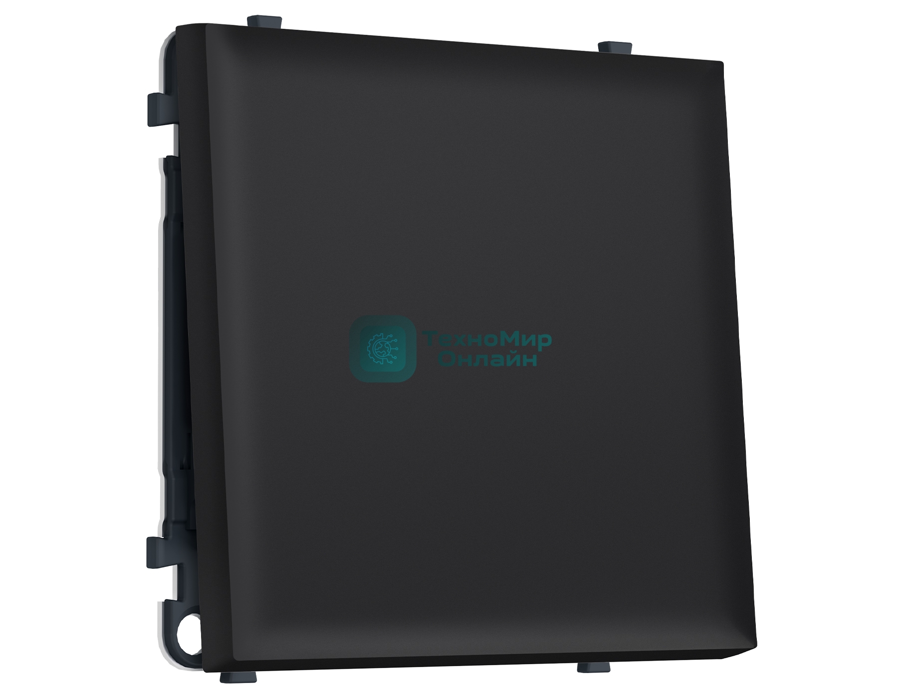 MS981010 Комплект механизма 1-кл выключателя SIGMA Черный Мягкое касание 10A-250V QUANT PRO (SP9810, PR101)