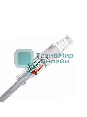 Штекер RJ-45 (8P8C) LK-8P8C быстрозажимной ручной cat.5e и 6