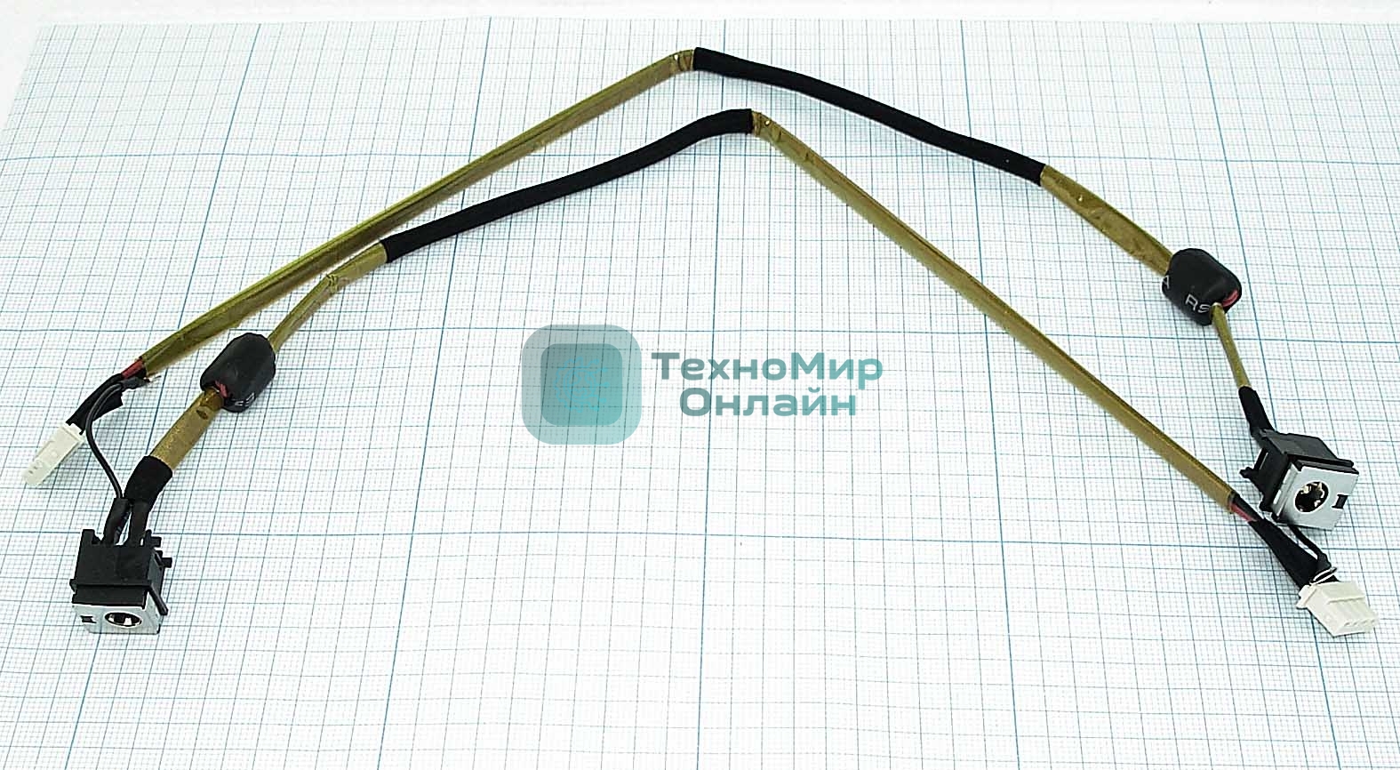 Разъем для ноутбука HY-TO011 Toshiba Satellite P500 P505 с кабелем