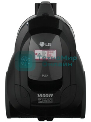 Пылесос LG VC5316NNTR черный/красный, 330/1600 Вт, уборка сухая, пылесборник контейнер 1.3 л