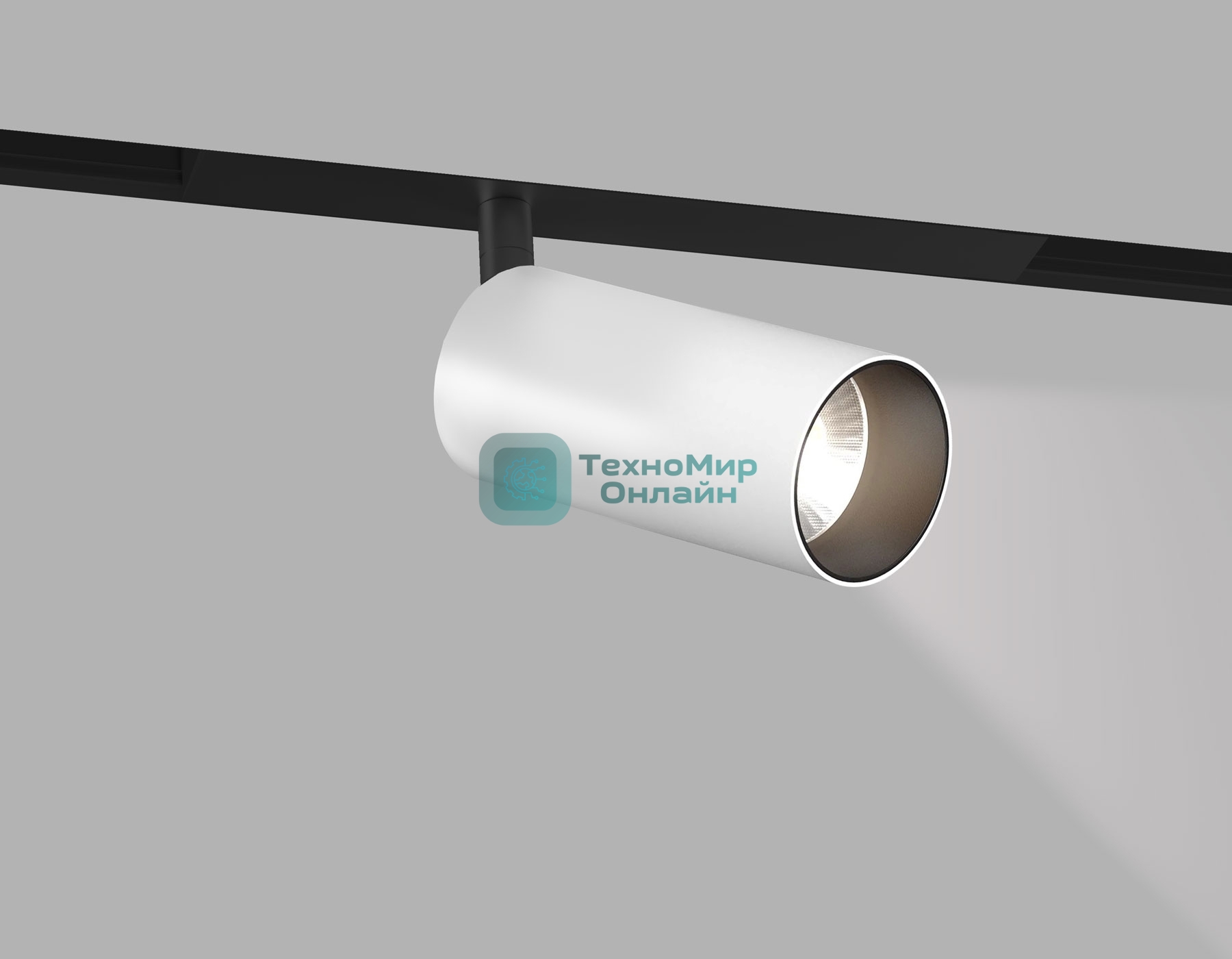 Трековый акцентный светильник Ambrella light GL8020 BK/WH черный/белый IP20 9W 3000-6000K 220V 24° D55*120