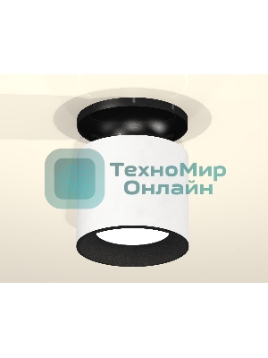Светильник Ambrella Light XS7401080 SWH/PBK/SBK белый песок/черный полированный/черный песок MR16 GU5.3 (N7926, C7401, N7021)