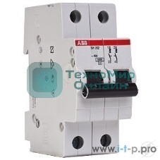 Выключатель автоматический ABB 2CDS252001R0324 авт. мод. 2п c 32а s202 6ка
