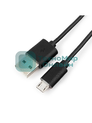 Кабель USB2.0 Pro Cablexpert CC-mUSB2-AMBM-6, AM/microBM 5P, 1.8м, экран, черный, пакет