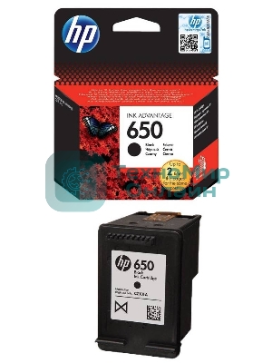 Картридж струйный HP 650 CZ101AE черный для HP DJ IA 2515