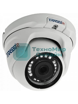 Видеокамера IP Trassir TR-D2S5 2.8-2.8мм цветная корп.:белый