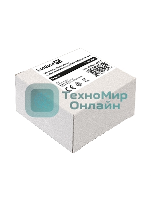 Вентилятор для корпуса ExeGate EX08038BAT черный, 80 мм, 2600 об/мин, 35 дБ