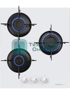 Газовая варочная панель HOMSair HGG431WH