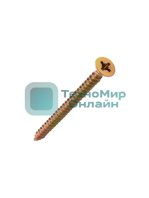 Саморез универсальный Kranz 5х70, желтый цинк, упаковка поставщика (3 600 шт.)