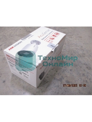 Камера видеонаблюдения цилиндрическая Hikvision DS-2CD2083G2-IU(4мм) 8Мп уличнаяс EXIR-подсветкой до 40м и технологией AcuSense1/2.8