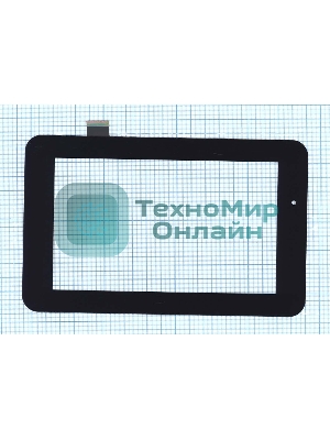 Сенсорное стекло (тачскрин) для DNS E78, черное