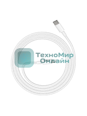 Кабель Type-C HOCO X56 для Lightning, PD20, 3.0A, 1м, белый