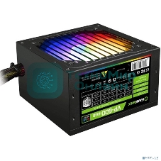 Блок питания GameMax VP-600-RGb, 600Вт, 80 PLUS Bronze, 120мм, черный