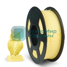 Филамент NVPrint PLA+ Lemon Yellow для 3D печати диаметр 1.75мм длина 330 метров масса 1 кг