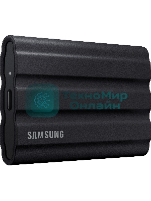 Внешний SSD Samsung T7 Shield, 4TB, USB 3.2 Gen 2 Type-C, R/W 1050/1000, черный