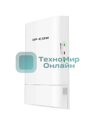 Наружная точка доступа IP-COM CPE5, 5 ГГц, до 867 Мбит/с, IP65, 1х9dbi, PoE, 1х100 Мбит/с
