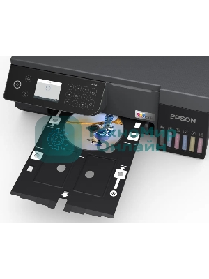 МФУ струйное Epson EcoTank L8100 (C11CK94***), A4, цветной, печ. до 8 стр/мин., 5760 x 1440 dpi (печ.), 1200x4800dpi (скан.), USB, Wi-Fi