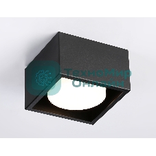 Светильник накладной TN70827 BK черный GX53 max 12W 100*100*60