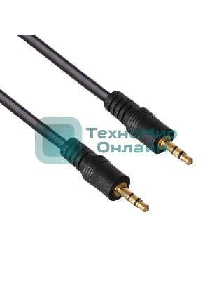 Кабель аудио Exegate 3.5мм Jack M - 3.5мм Jack M 5м позолоченные разъемы
