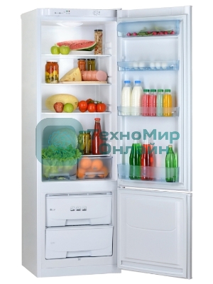 Холодильник Pozis RK-103 белый глянц. двухкамерный 239/57 л морозилка снизу