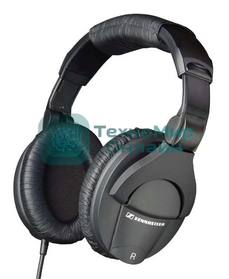 Проводные наушники Sennheiser HD 280 Pro черный, полноразмерные, Jack 3.5 мм, складная конструкция