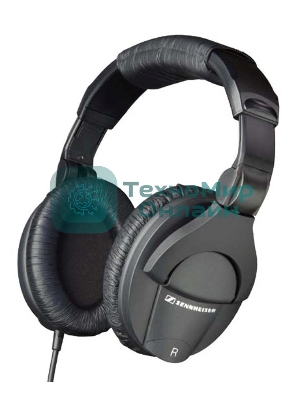 Проводные наушники Sennheiser HD 280 Pro черный, полноразмерные, Jack 3.5 мм, складная конструкция
