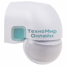 Датчик движения настенный REXANT ДДС 03, 180град.,1200Вт,10-2000Лк, 12 м,10-420 сек,IP44 11-9211