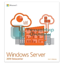 Операционная система лицензия OEM WIN SVR DATACTR 2019 RUS 64B 1PK 24CR P71-09051 MS