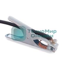 Сварочный кабель с клеммой заземления Rexant 16 мм² 200 А СКР 10-25 3 м