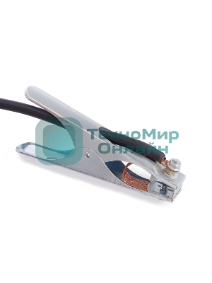 Сварочный кабель с клеммой заземления Rexant 16 мм² 200 А СКР 10-25 3 м