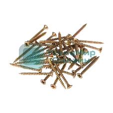 Саморез универсальный Kranz 3.5х35, желтый цинк, пакет (50 шт./уп.)