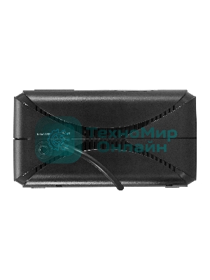 Источник бесперебойного питания ExeGate NEO Smart BU-600.LCD.AVR.5SH 600VA/360W, цветной LCD-дисплей, AVR, 5*Schuko, черный