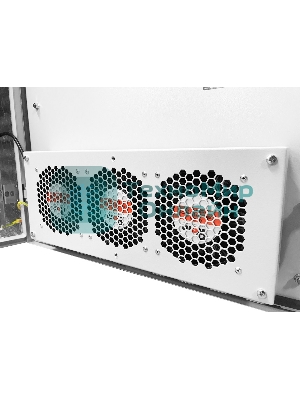 Шкаф уличный всепогодный укомплектованный настенный ЦМО ШТВ-Н, IP55, 15U, корпус: сталь, 760х600х330 мм (ВхШхГ), серый