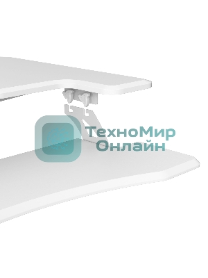 Стол для ноутбука Cactus VM-FDE103 столешница МДФ белый 91.5x56x123см (CS-FDE103WWT)