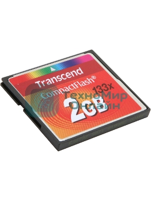 Флеш карта CF 2Gb 133x Type I Transcend (TS2GCF133)