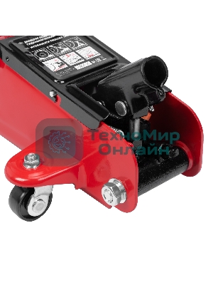 Домкрат гидравлический подкатной MTX 2 т, 140-340 мм, в пласт. кейсе