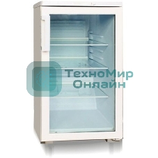 Холодильная витрина Бирюса Б-102 белый однокамерный 115 л