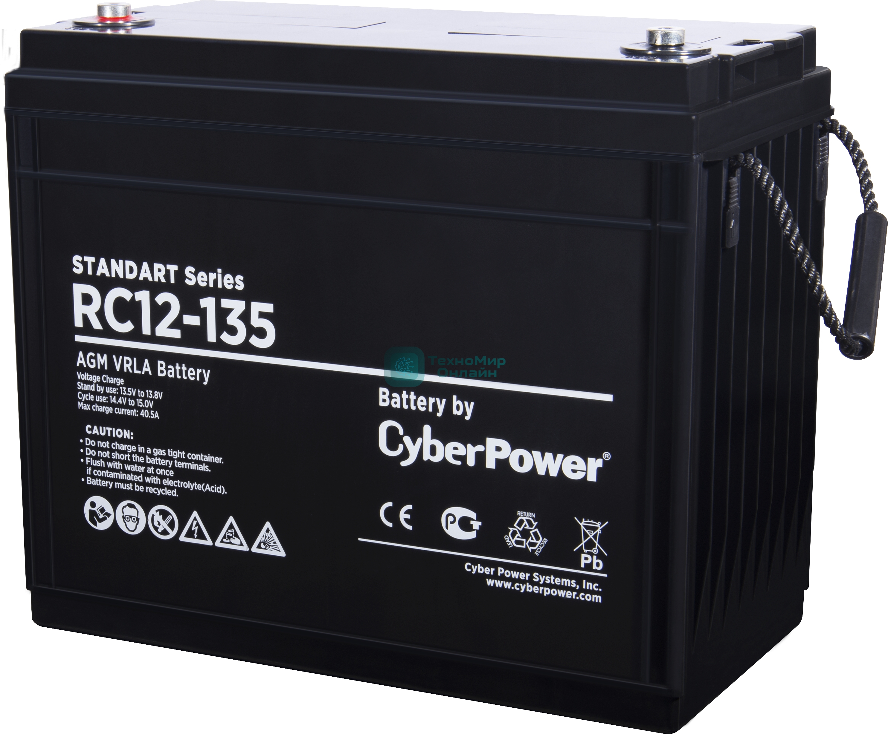 Аккумуляторная батарея SS CyberPower RC 12-135/12 В 135 А·ч