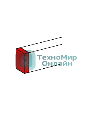 Заглушка торцевая для кабель-каналов 80х35мм, 80х50мм LEGRAND 010722