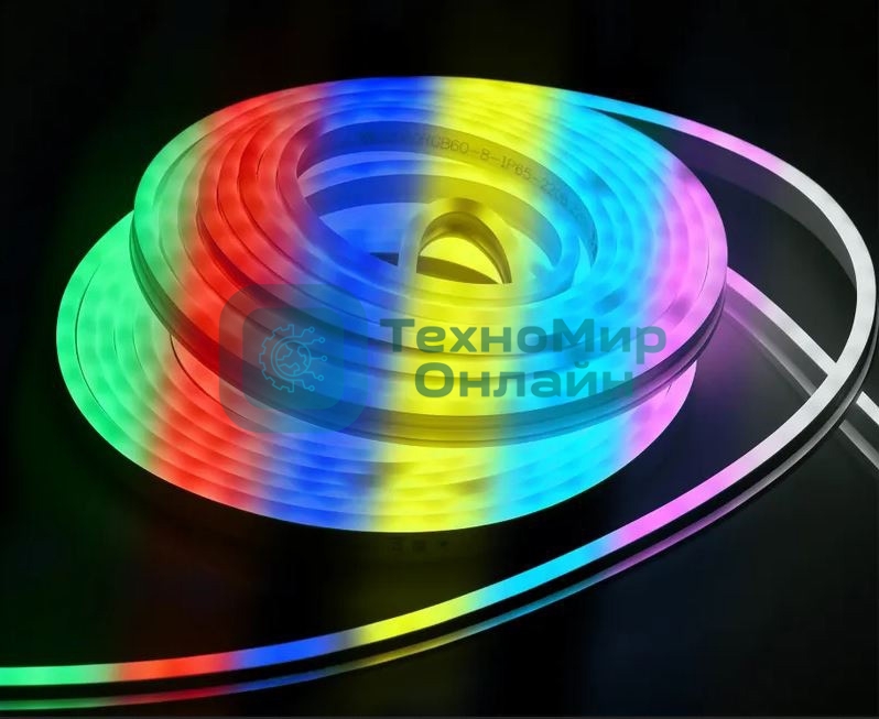 Комплект DIY (5050RGb60-8-IP65-220В 5м + драйвер) IEK LSR5-RGb-060-65-2-05-S0