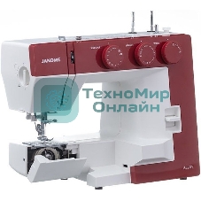 Швейная машина Janome 1522RD 25 операции, петля автомат, верт. челнок, нитевдеватель, мягкий, подарочный набор (шпульки, ножницы, сантиметровая лента, игольница)