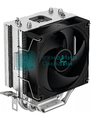 Кулер для процессора DEEPCOOL AG300 серебристый, 92 мм, алюминий/медь, 3050 об/мин, 30.5 дБ, 4 pin, 150 Вт, 129 мм
