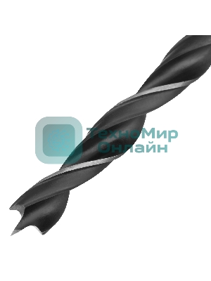 Набор сверл по дереву Sparta 6-8-10-12-13-14 мм, L 300 мм, 6 шт., цилиндрический хвостовик