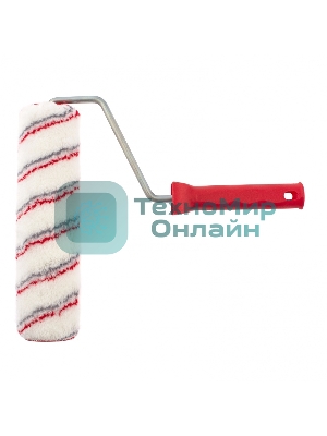 Валик в сборе Matrix нейлон, 250 мм, ворс 12 мм, D 48 мм, D ручки 8 мм