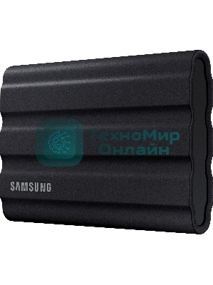 Внешний SSD Samsung T7 Shield, 4TB, USB 3.2 Gen 2 Type-C, R/W 1050/1000, черный