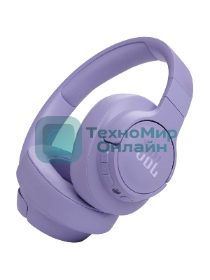 Беспроводные/проводные наушники JBL Tune 770NC фиолетовый, полноразмерные, Bluetooth + проводной, активное шумоподавление, до 70 ч