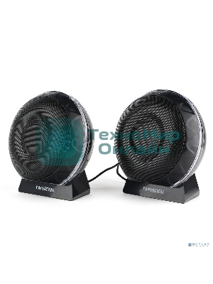 Акустическая система 2.0 Гарнизон GSP-150, черный, 6 Вт, FTB-динамики, материал- пластик, USB - питание