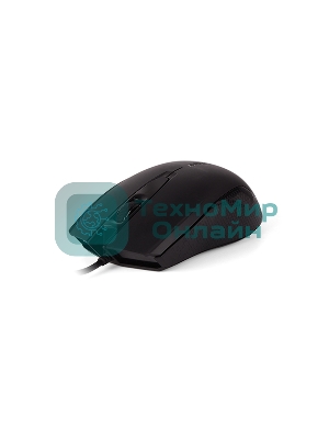 Мышь проводная A4Tech OP-760 черный, 1200 dpi, USB, кнопки - 3