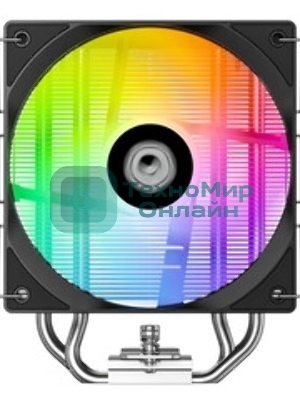 Кулер для процессора ID-COOLING SE-214-XT V2 LGA1851/1700/1200/115X/AM5/AM4 (16шт/кор, TDP 200W, PWM, 4 тепл.трубки прямого контакта, FAN 120мм, Random Spectrum Lighting) RET