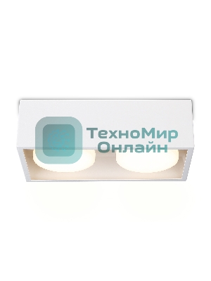 Светильник накладной TN70828/2 WH белый GX53/2 max 12W 200*100*60